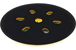 Virutex 4745092 Plato Blando D.150 mm Velcro embalado, Negro