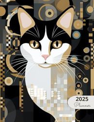 2025 Planner: Classic Cats: Calico: Stylish Weekly and Monthly Organization