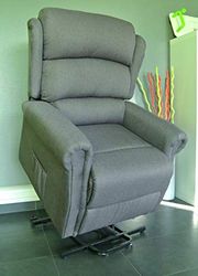 Identités Fauteuil Releveur Confort 1 Moteur Tissu Gris