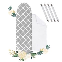 BillyBath Turbo Ironing Board Cover, Gray, 110–125 CM 110–125 CM