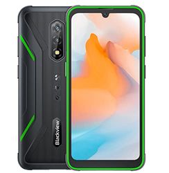 Blackview ArcSoft® Outdoor mobiele telefoon zonder abonnement, BV5200, 13 MP + 5 MP, 4 GB + 32 GB (1 TB uitbreiding), Android 12 Dual SIM IP68 MIL-STD-810H waterdichte smartphone, 6,1 inch HD+, 5180