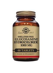 Solgar Glucosamine Hydrochloride 1000 mg Tablets - Pack of 60 - Joint and Cartillage Support - Extra Strength Formula - Vegan