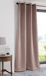 Stof - Notte Rideau OCCULTANT 135X250 CM, GEOMETRIQUE, Rose