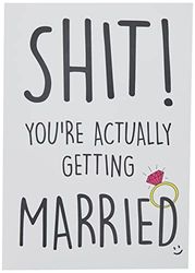 Grappige Engagement Cards Shit Je Getting Getrouwd Engagement Card Bestie Engagement Card Vriend Betrokken Kaart Betrokken Nieuw Betrokken PC470