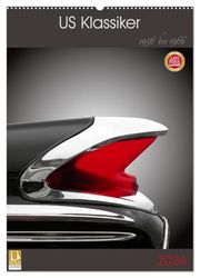 US Klassiker 1956 bis 1966 (Wandkalender 2026 DIN A2 hoch), CALVENDO Monatskalender: Entdecken Sie tolle amerikanische Autos aus den 1950er und 1960er Jahren.