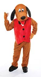 Bristol Novelty Perro con chaleco Disfraz de cabeza grande, multicolor (AC269)