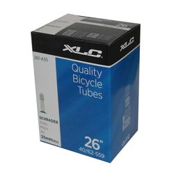 XLC Dam cykelslang 2508262210 cykelslang, svart, 26 x 4, 33 mm