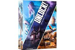 Asmodee - Unlock!: Mystery Adventures - Board Game with App, Escape Room, 1-6 Players, 10+ Years, Italian Edition