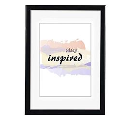 Hama „Madrid” kunststof frame, zwart, 30 x 40 cm