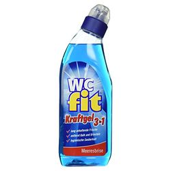 WC fit Gel de force 3 en 1 Brise de mer Nettoyant WC 750 ml