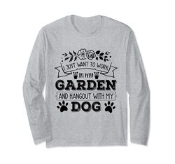 Piante divertenti per gli amanti dei cani Giardiniere Giardino Maglia a Manica