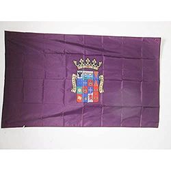 Vlag provincie Palencia 90x60cm - vlag van Palencia in Castilla y León 60 x 90 cm Hoes voor vlaggenmast - AZ VLAG