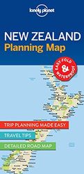 Lonely Planet New Zealand Planning Map: Durable, Waterproof, Easy-Fold Travel Map with Attractions, Itineraries & Transport Guide