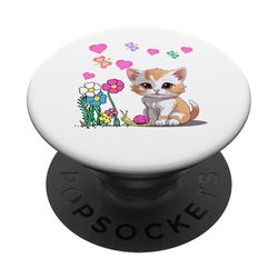 Primavera Estate Fiori Giardino PopSockets PopGrip Adesivo