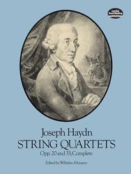 Joseph haydn: string quartets opp. 20 and 33 complete (full score)