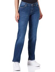 Dr. Denim Dixy Straight Jeans voor dames, Eyrie Donkerblauw, (L) W / 34L