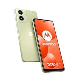 Motorola E14, 64 GB RAM 2 GB, 6,6 inch display, 5000 mAh batterij, Franse versie, oplader + USB-kabel + hoes inbegrepen, anijsgroen