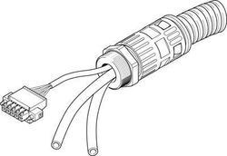 Festo 1585795 Connecting Cable, Model NHSB-A1-15-BLG5-LE5-PU8