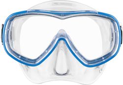 Cressi Piumetta duikmasker voor jongens, blauw, 3-7 jaar