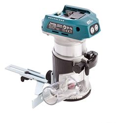 Makita DRT50Z - Fresadora multifunción a batería, 18 V, sin batería, sin cargador
