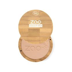 Zao - Poudre minérale de bambou - Poudre compacte - N° 303 / Beige abricot - 9 g