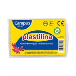 Pasta do modelowania/plasteliny marki CAMPUS model PLASTILINA CAMPUS DUŻY 400G BIAŁY