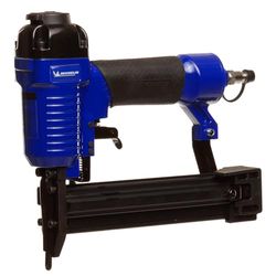 MICHELIN - Caixa de agrafadores/pregos pneumáticos (inclui óculos de segurança, grampos 19 - 32 mm, pregos 16 - 28 mm, garrafa de óleo) - consumo de ar: 0,4 l/min