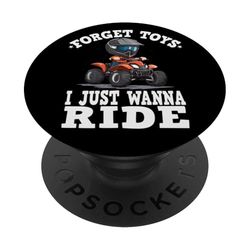 Olvídate de los juguetes que solo quiero montar, niños de 4 ruedas PopSockets PopGrip Adhesivo