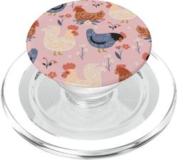 Cute Funny Chicken(A0) PopSockets PopGrip para MagSafe