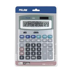 MILAN® 14-siffrig stationär metallkalkylator