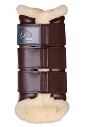 HKM Comfort Slobkousen/Voetkappen Mörkbrun S