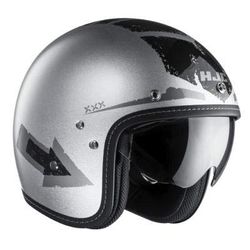 HJC 165610S Casco Moto, Argento, S