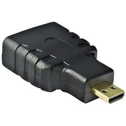 AKYGA AK-AD-10 HDMI naar Micro HDMI Adapter Socket naar Mannelijke 1.4a verguld