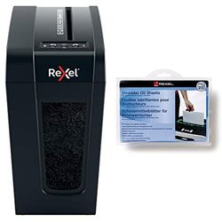 Rexel Distruggidocumenti Manuale SECURE X8-SL con fogli lubrificanti (12 pz)