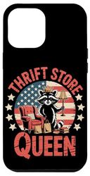 Thrift Store Queen Funny Raccoon Thrifting Case for iPhone 12 Pro Max