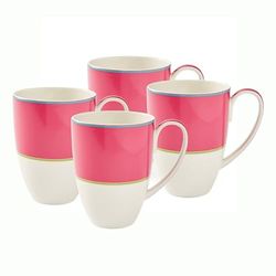 Spode Kit Kemp Calypso Pink Mugs