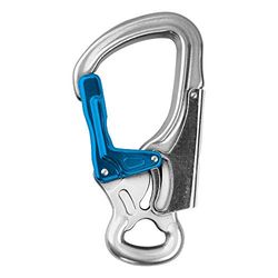 ATTAC G3 CARABINER, ZILVER/Royal BLUE