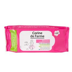Lingettes Intimes Douceur - Fibre D'origine Végétale