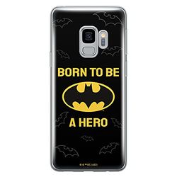 ERT GROUP mobile phone case for Samsung S9 original and officially Licensed DC pattern Batman 058 optimally adapted to the shape of the mobile phone, case made of TPU