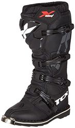 TCX X-Blast Bottes de Motocross, d'Enduro et de Tout-Terrain pour Hommes, avec Tige en Microfibre et Semelle Goodyear, Noir, 46 EU