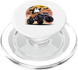 Halloween Monster Truck Penguin Penguins PopSockets PopGrip for MagSafe