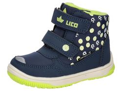 Lico Forli V Chaussures Bébé Marche, Marine/Lemon, 22 EU