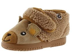 Victoria Barn 105119-barn tofflor, Beige Camel 87, 23 EU
