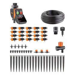 Claber Timer Kit 20 Pratico, système automatique d'arrosage goutte à goutte