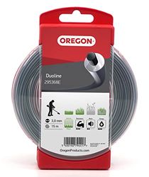 Oregon Duoline 295368E Trimmer Line for Over Grown Grass and Weeds, 3.0 mm x 15 M