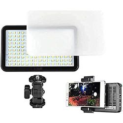 Godox LEDM150 LED-videolamp voor smartphone met houder