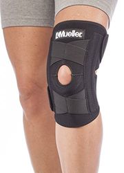 MUELLER 56427 Self Adjusting Knee Stabilizer, One Size, Black