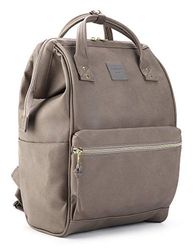 Kah&Kee Zaino in Pelle Donna per Lavoro e Scuola, Antifurto, 15 Pollici, Borsa Porta PC, Zaino da Viaggio