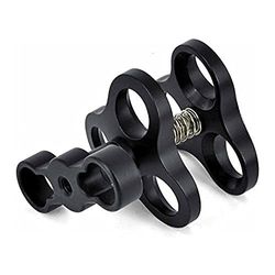 Best Divers FO973 Clamp, Gjuten aluminium, 3 hål