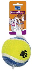 PARODI & PARODI Boule de Tennis pour Chien Ø 7,5 cm, Balle de Tennis pour Chien de diamètre 7,5 cm, Balle de Tennis pour Animaux à mâcher, Boule de mâcher pour Chiens, Balle rebondissante pour Chiens